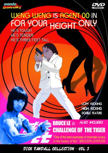 For Your Height Only + Challenge of the Tiger (Eddie Nicart) - DVD